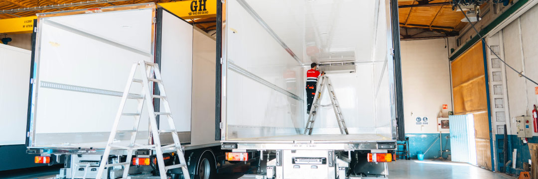 Mantenimiento de equipos frigoríficos en camiones